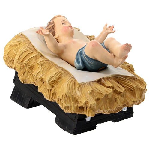 Sainte Famille fibre de verre colorée 60 cm 12