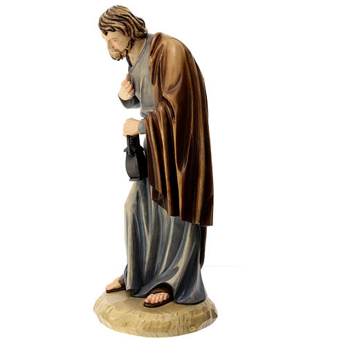 Holy Family in colored fiberglass 60 cm 8