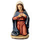Holy Family nativity 80 cm colored fiberglass s3