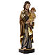Saint Joseph avec lys et Enfant Jésus fibre de verre 80x30x20 cm s5