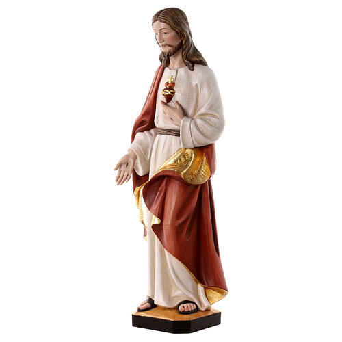 Sacred Heart of Jesus statue 75x25x20 cm in fiberglass 3