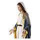Immaculate Mary statue in colored fiberglass 80x25x15 cm s2