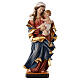 Our Lady of the Heart statue colored fiberglass 80x35x30 cm s1