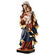 Virgin Mary of the Heart statue colored fiberglass 100x45x35 cm s3