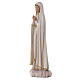 Madonna di Fatima vetroresina 80x25x25 cm colorato s3