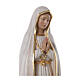Our Lady of Fatima statue colored fiberglass 80x25x25 cm s4