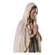 Virgen de Lourdes 80x25x25 cm fibra de vidrio s4
