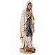 Virgen de Lourdes 80x25x25 cm fibra de vidrio s5