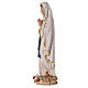 Virgen de Lourdes 80x25x25 cm fibra de vidrio s6