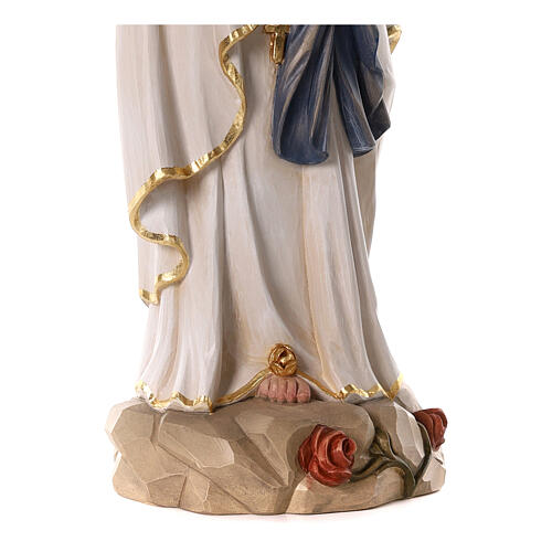 Our Lady of Lourdes statue 80x25x25 cm fiberglass 7