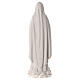 Our Lady of Lourdes, white fibreglass, 32x10x10 in s6