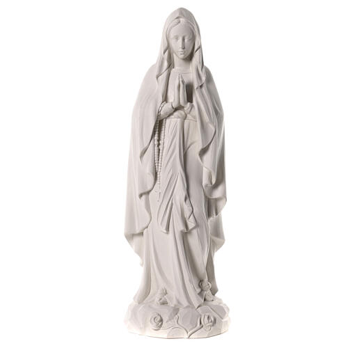 Notre-Dame de Lourdes fibre de verre naturelle 80x25x25 cm 1