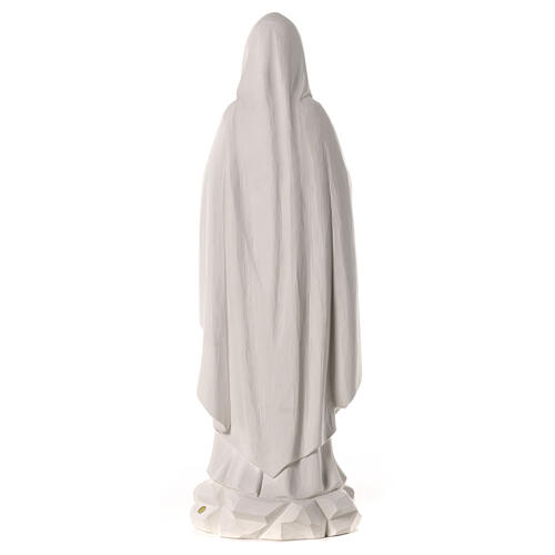 Notre-Dame de Lourdes fibre de verre naturelle 80x25x25 cm 6