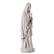 Notre-Dame de Lourdes fibre de verre naturelle 80x25x25 cm s5