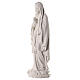 Madonna Lourdes vetroresina naturale 80x25x25 cm s3