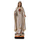 Notre-Dame de Fatima avec Coeur Immaculée 70x25x20 cm fibre de verre s1