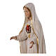 Notre-Dame de Fatima avec Coeur Immaculée 70x25x20 cm fibre de verre s6