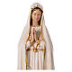 Madonna di Fatima 65x20x20 cm colorato vetroresina s4