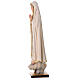 Madonna di Fatima 65x20x20 cm colorato vetroresina s5