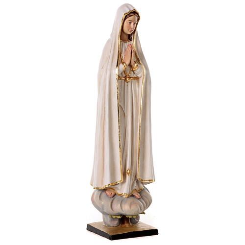Our Lady of Fatima statue colored fiberglass 65x20x20 cm 6
