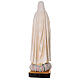 Madonna di Fatima 100x30x30 cm colorato vetroresina s8