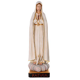 Our Lady of Fatima statue in colored fiberglass 100x30x30 cm