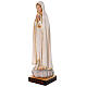Our Lady of Fatima statue in colored fiberglass 100x30x30 cm s3