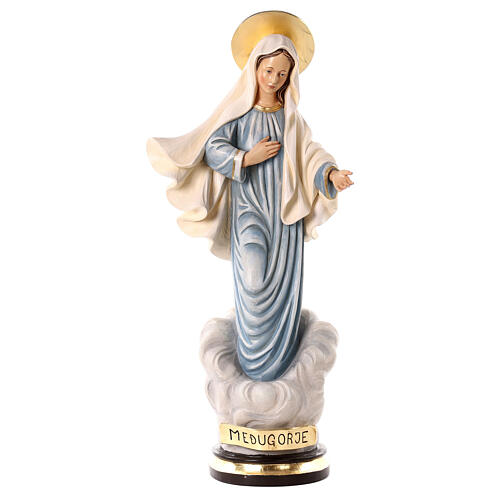 Our Lady of Medjugorje, 24x12x6 in, fibreglass 1