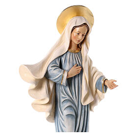 Our Lady of Medjugorje statue 60x30x15 cm in fiberglass