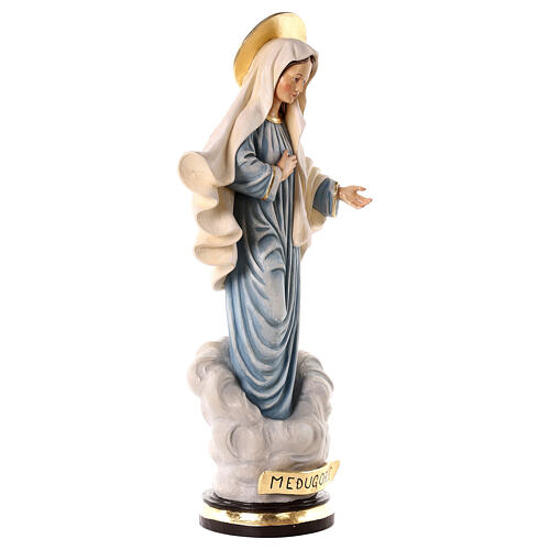 Our Lady of Medjugorje statue 60x30x15 cm in fiberglass 5