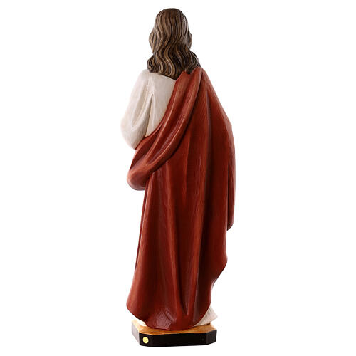 Gesù Sacro Cuore 60x20x15 cm vetroresina 7