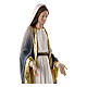 Virgen Inmaculada coloreada 90x30x20 cm fibra de vidrio s4