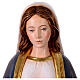 Notre-Dame Immaculée Conception 90x30x20 cm fibre de verre colorée s2