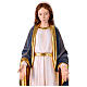 Madonna Immacolata colorata 90x30x20 cm vetroresina s3