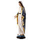 Our Lady of Grace statue colored fiberglass 90x30x20 cm s3