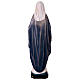 Our Lady of Grace statue colored fiberglass 90x30x20 cm s10