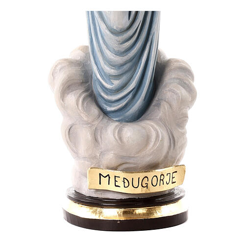 Virgin of Medjugorje statue fiberglass 95x40x25 cm 6