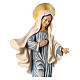 Virgin of Medjugorje statue fiberglass 95x40x25 cm s2