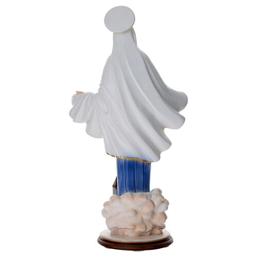 Our Lady of Medjugorje statue, 25 in, painted marble dust, OUTDOOR 7