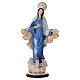 Statua Madonna Medjugorje chiesa 65 cm polvere di marmo esterno dipinta s1