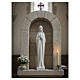Statue poudre de marbre 65 cm Vierge en prière s2