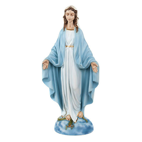 Heiligenfigur Immaculata 40 cm kunstmarmor 1