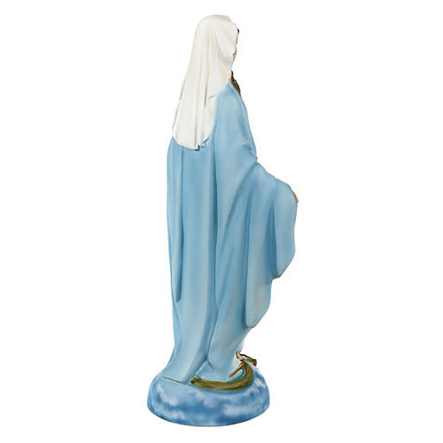 Our Lady Immaculate, reconstituted marble statue, 40 cm 5