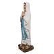 Virgen de Lourdes en mármol sintético 40 cm s6