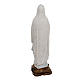 Virgen de Lourdes en mármol sintético 40 cm s7