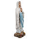 Notre Dame de Lourdes marbre reconstitué 40 cm pour exterieur s4