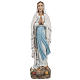 Our Lady of Lourdes, composite marble statue , 40 cm height FOR OUTDOORS s1