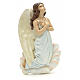 Angel to hang, reconstituted marble, 25 cm height s1
