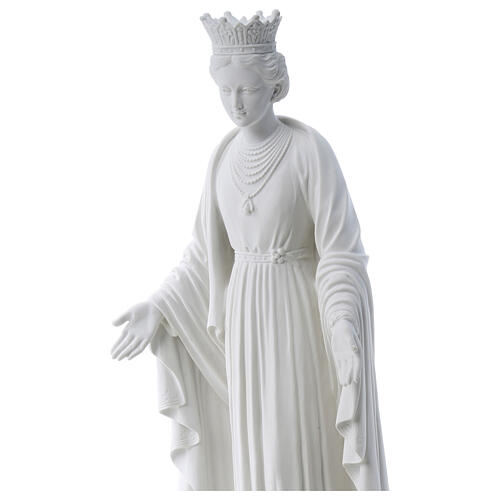 Our Lady of Purity statue in reconstituted marble 70 cm 2