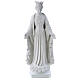 Our Lady of Purity statue in reconstituted marble 70 cm s1